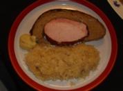 Fleischgerichte: Kasseler im Brotteig - Rezept