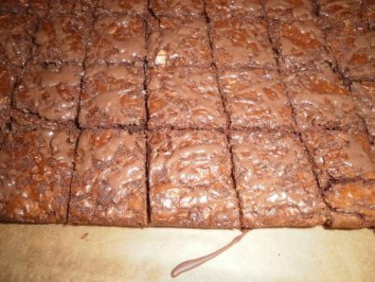 Brownie trifft Toblerone - Rezept