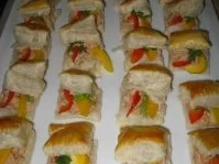 Blätterteigkissen mit Schinkenmus gefüllt - Rezept - Bild Nr. 3