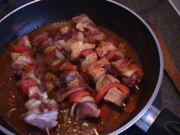 Schaschlik Fleischspieße - Rezept - Bild Nr. 7