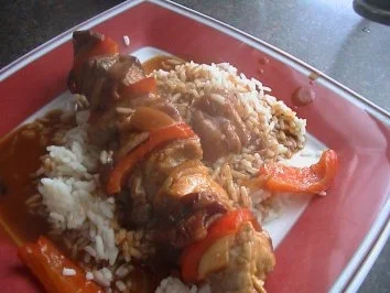 Schaschlik Fleischspieße - Rezept