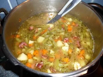 Rezept: Grüne Bohnen- Eintopf Bild Nr. 8 Grüne Bohnen- Eintopf - Rezept - Bild Nr. 8