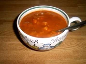 Feurige Goulaschsuppe - Rezept