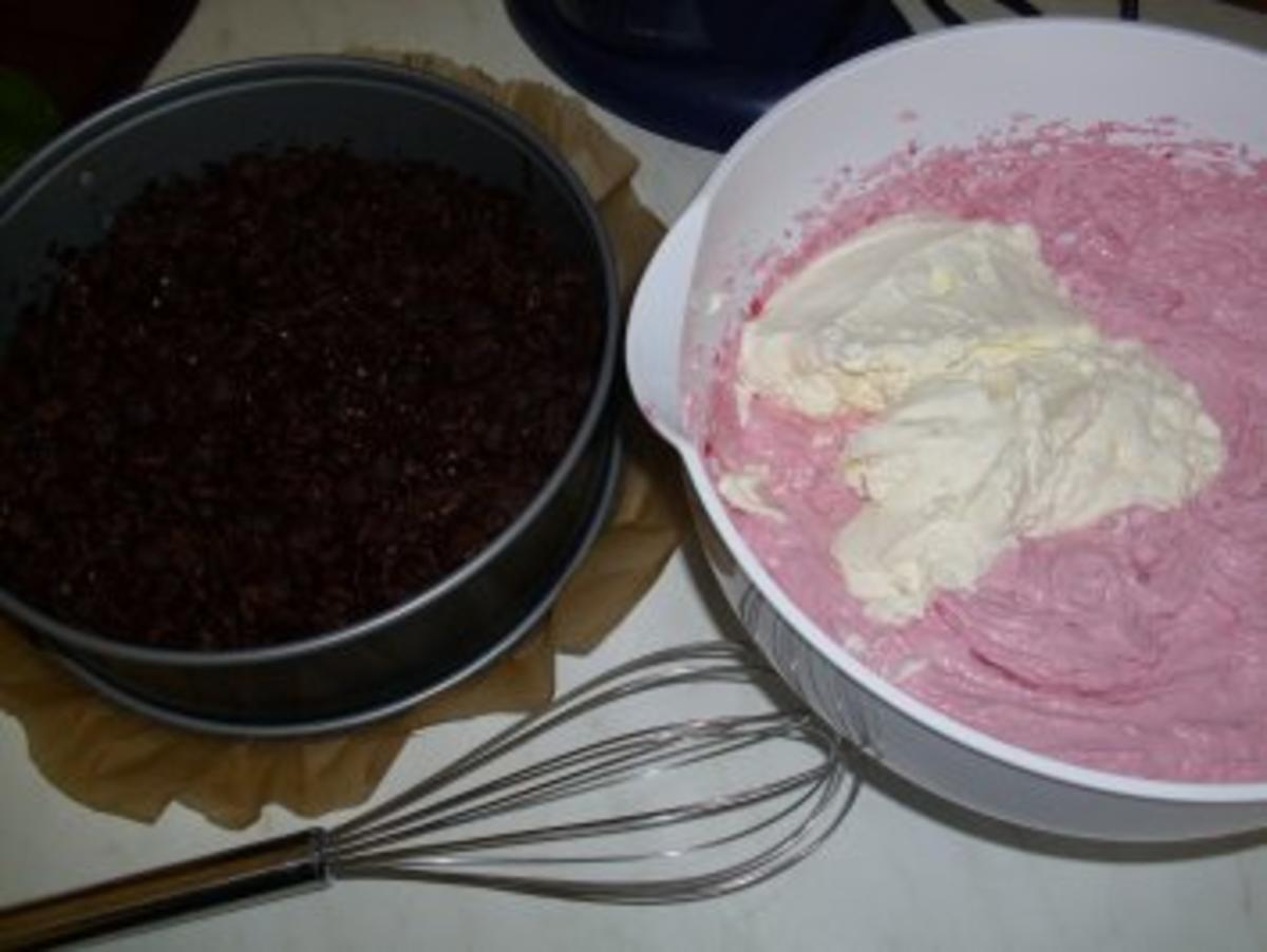 Kuchen/Torte...Himbeer-Schoko-Knusper-Torte - Rezept - Bild Nr. 5