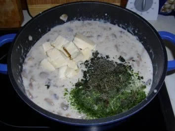 Pasta...Spaghetti-Omelette mit Champignon-Füllung - Rezept - Bild Nr. 2