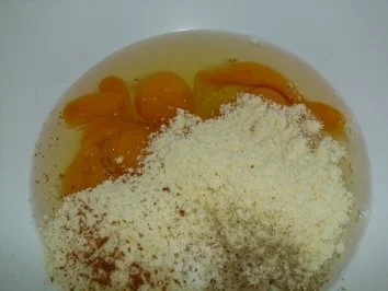 Pasta...Spaghetti-Omelette mit Champignon-Füllung - Rezept - Bild Nr. 4