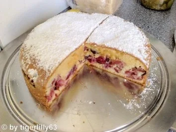 Kirsch-Rührkuchen - Rezept