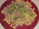 Eier-Schinken-Nudeln - Rezept