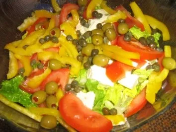 Brotsalat mediteran ala Rosa - Rezept - Bild Nr. 3