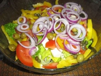 Brotsalat mediteran ala Rosa - Rezept - Bild Nr. 4