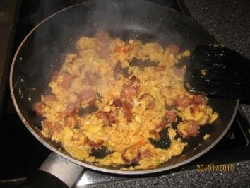 Herzhaftes Rührei fürs Abendbrot - Rezept - Bild Nr. 9