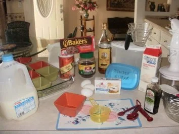 Kaesekuchen - Rum Kaffee Kaesekuchen Tassen - kann in ofenfeste Tassen gebacken werden - Rezept - Bild Nr. 2