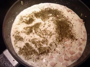 Bohnen mit Kassler und Kartoffeln zum Auflauf vereint ... - Rezept - Bild Nr. 9