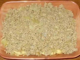 Auflauf herzhaft - Schupfnudel-Hackfleisch- Auflauf mit Ananas und Kokos - Rezept - Bild Nr. 3