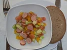 Bockwurstsalat - Rezept