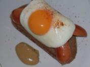 Reiter auf dem Pferd - DDR-Bockwurstgericht mit Ei - schneller Imbiss - Rezept