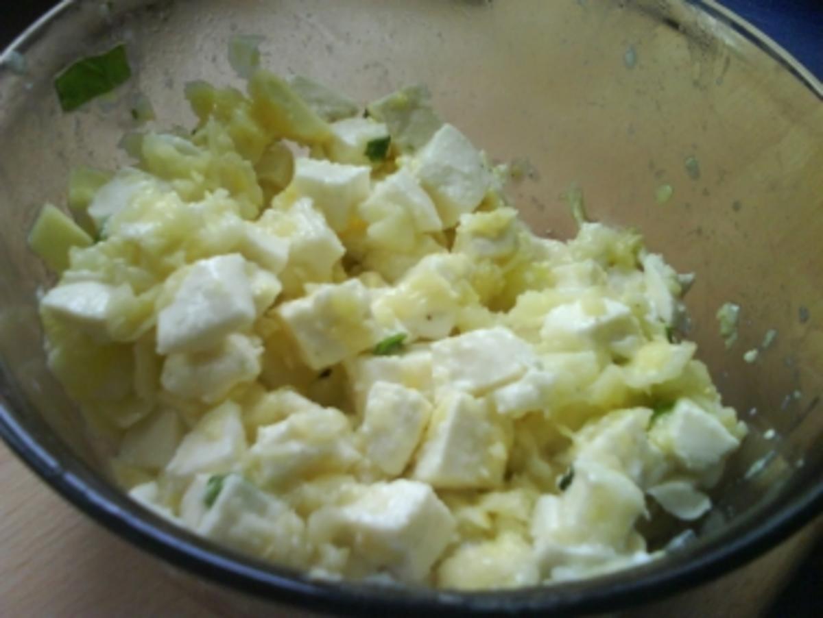 Zucchini-Schiffchen vegetarisch gefüllt - Rezept - Bild Nr. 3