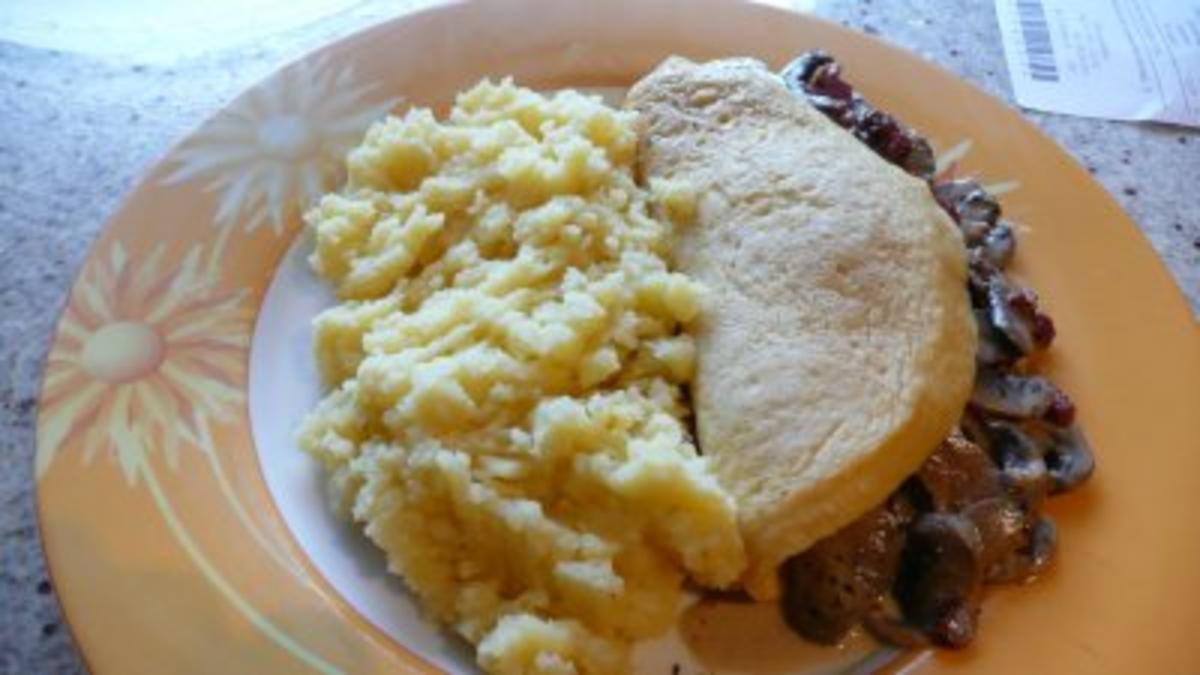 Champignonpfannkuchen - Rezept