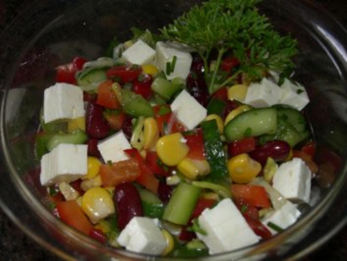 Bilder für Salatbar: BAUERNSALAT, griechische Art - Rezept