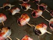 Fingerfood-Pflaumen mit Mantel - Rezept