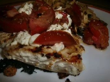 Medaillons vom Thunfisch "Rot-Weiß" - Rezept