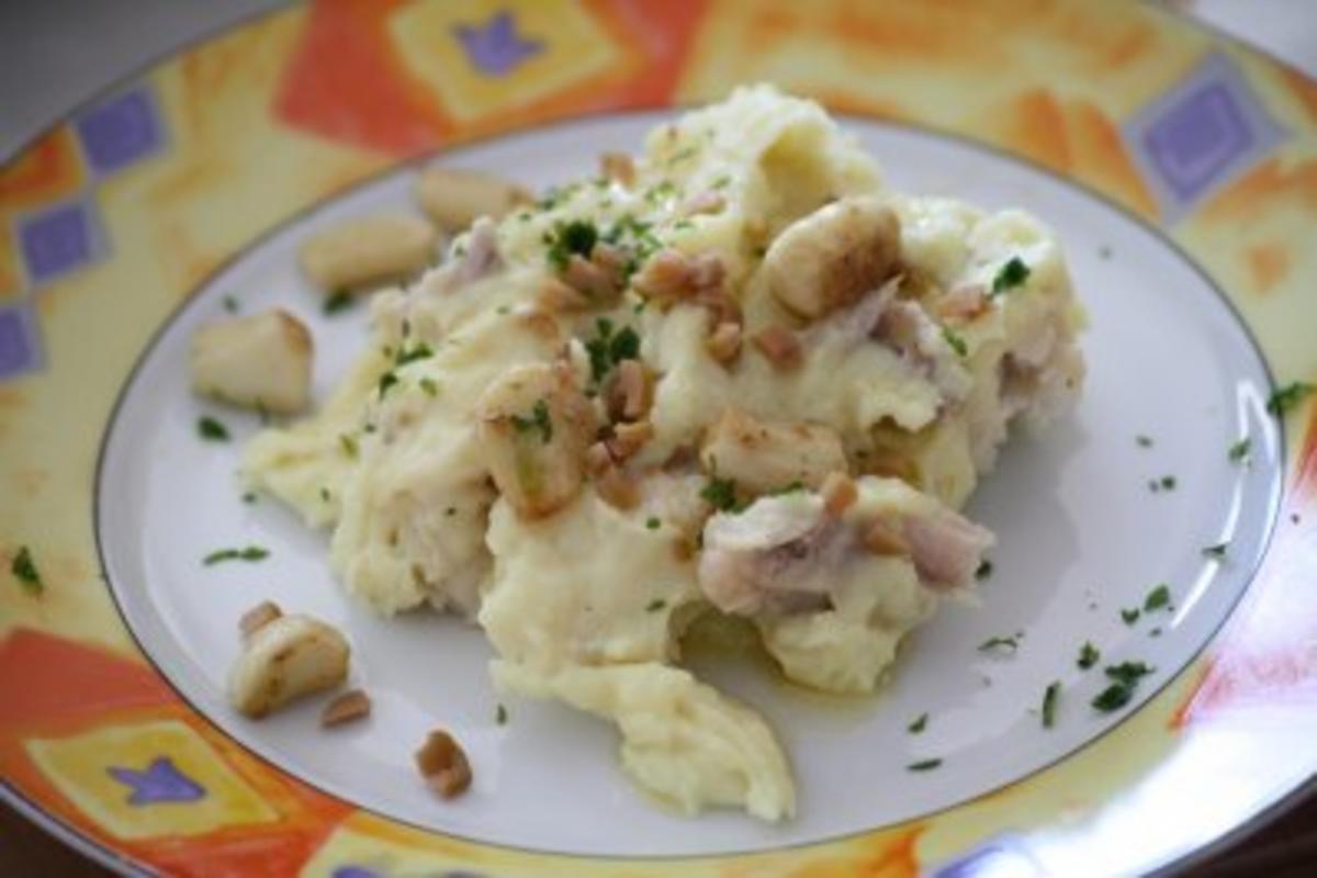 Kartoffel-Knoblauch-Püree zu meinem Gericht Skrei mit Fenchel ...