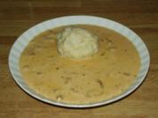 Eierschwammerlgulasch - Rezept