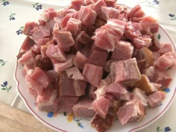 Kassler-Paprika-Gemüse Topf  auf Kartoffel-Pürree - Rezept - Bild Nr. 5