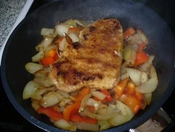 Zwiebelschnitzel - Rezept - Bild Nr. 6