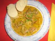Ragout vom Kalb mit Kürbis - Rezept