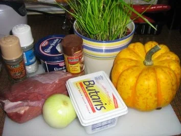 Rezept: Ragout vom Kalb mit Kürbis Bild Nr. 2 Ragout vom Kalb mit Kürbis - Rezept - Bild Nr. 2