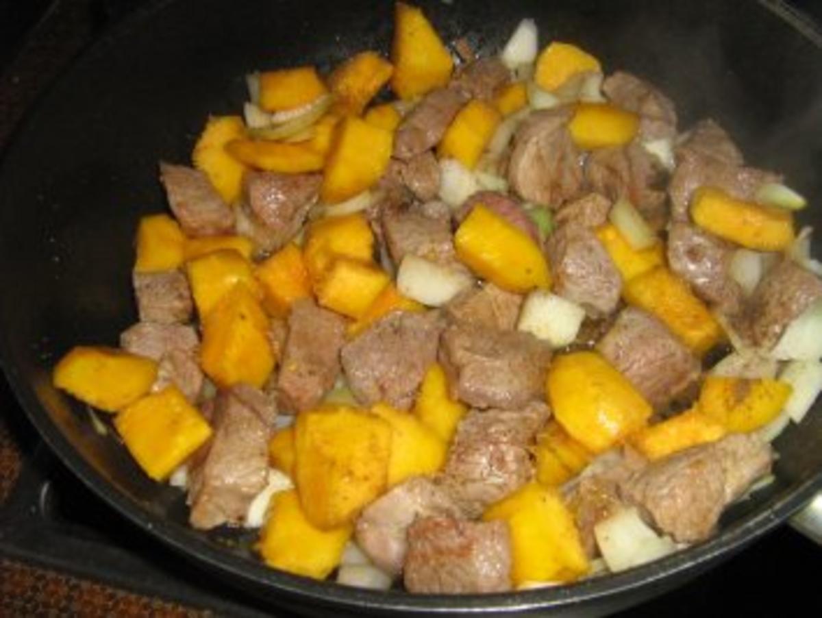 Ragout vom Kalb mit Kürbis - Rezept - Bild Nr. 4