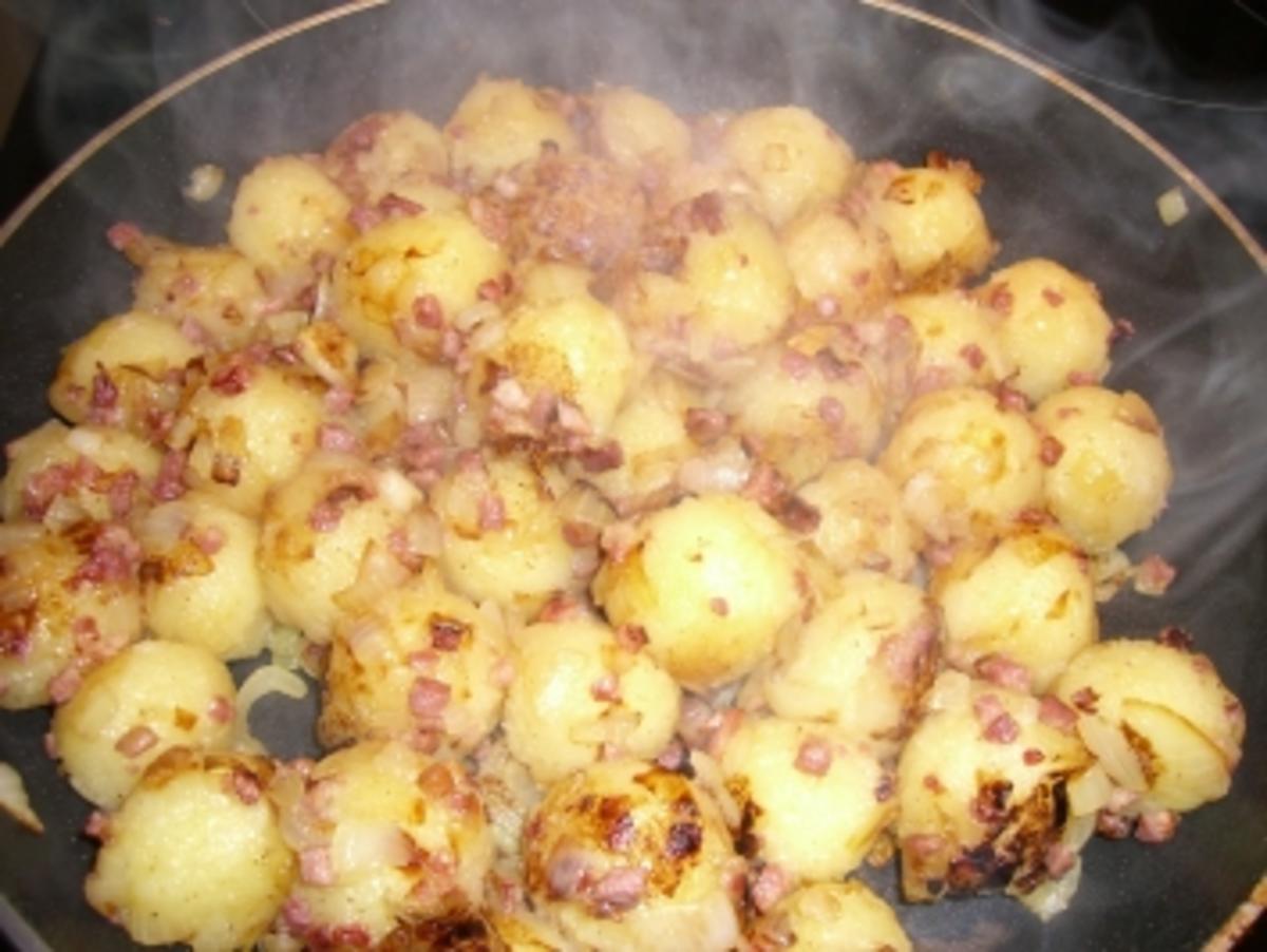 Bilder für Knödel mit Speck - Rezept