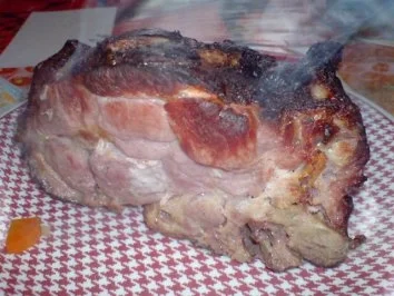 Rezept: Kaßlerkamm-Braten mit Blumenkohl und Salzkartoffeln Bild Nr. 8 Kaßlerkamm-Braten mit Blumenkohl und Salzkartoffeln - Rezept - Bild Nr. 8