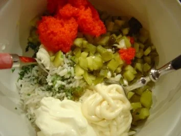 Rezept: Eiersalat mal total anders... ein Geschmackserlebnis pur.. Bild Nr. 4 Eiersalat mal total anders... ein Geschmackserlebnis pur.. - Rezept - Bild Nr. 4