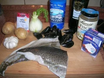 Skrei (der Vielschwimmer) an Fenchel-Muschelragout und Knoblauch Püree - Rezept - Bild Nr. 3