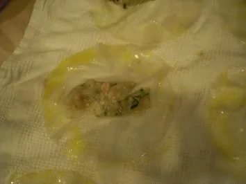 Tomaten-Ingwer-Suppe mit Garnelenröllchen - Rezept - Bild Nr. 5