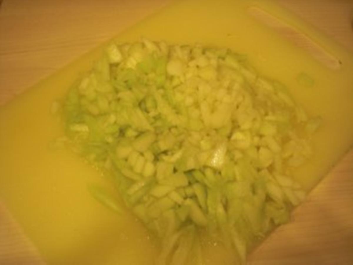 Ziegenkäsemousse mit Lavendel-Melonen-Tatar und Walnußcrackern - Rezept - Bild Nr. 4