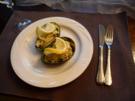 Avocado gefüllt mit Krebsschwänzen - Rezept