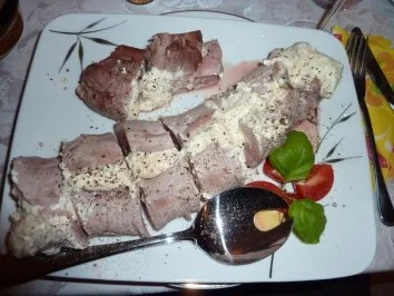 Schweinefilet Mal griechisch - Rezept