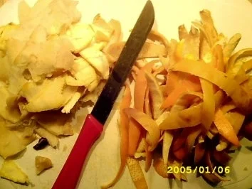 Kandierte Ingwer-Orangenschalen & Orangen-Ingwer + Orangen-Ingwer-Sirup - Rezept - Bild Nr. 2