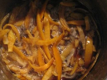 Kandierte Ingwer-Orangenschalen & Orangen-Ingwer + Orangen-Ingwer-Sirup - Rezept - Bild Nr. 7