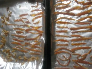 Kandierte Ingwer-Orangenschalen & Orangen-Ingwer + Orangen-Ingwer-Sirup - Rezept - Bild Nr. 8