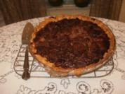 Pie- Pumpkin mit Nuessen - Suedstaaten von Amerika Rezept fuer Thanksgiving Feiertag - dieser Pie ist aber um das ganze Jahr beliebt- mit 4 Bilder - Rezept