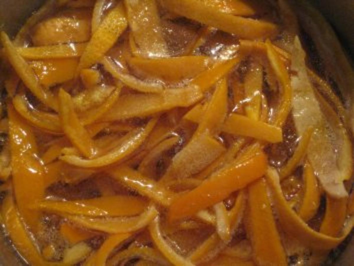 Orangenschalen in Vanillesirup mit Schwips & Vanille-Rum-Sirup - Rezept - Bild Nr. 5