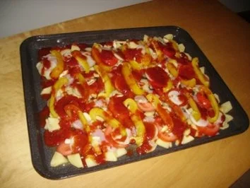 Türlü auf dem Gemüseblech - Rezept - Bild Nr. 2