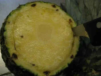 Ananas aushölen - aber wie? - Rezept - Bild Nr. 3