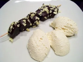 Rezept: Marzipancreme mit Schokofrüchten Marzipancreme mit Schokofrüchten - Rezept