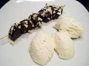 Marzipancreme mit Schokofrüchten - Rezept