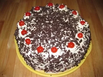 Meine Schwarzwälder Kirschtorte.... - Rezept